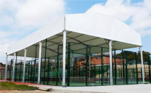 China Panoramic Padel Court Suppliers - Customizable Size High Quality Aluminum Frame Padel Court Tent for Paddle Court –  LVYIN