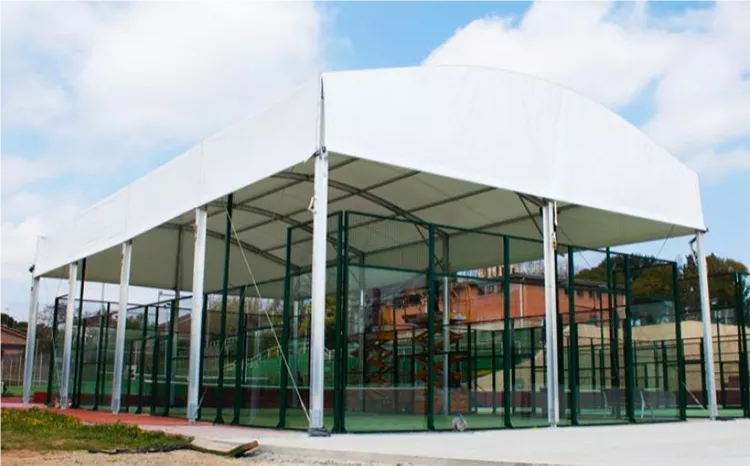 Padel Tennis Court Cost Factory - Customizable Size High Quality Aluminum Frame Padel Court Tent for Paddle Court –  LVYIN