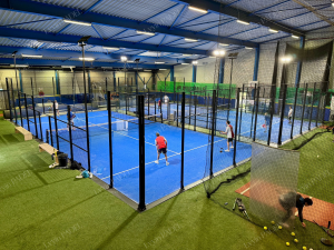 Portable Type Easy Assembly Disassembly Mobile Padel Tennis Court