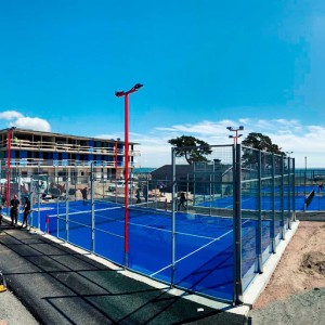 2021 China New Design Indoor and Outdoor Panoramic Paddle Tennis Padel Court for Play