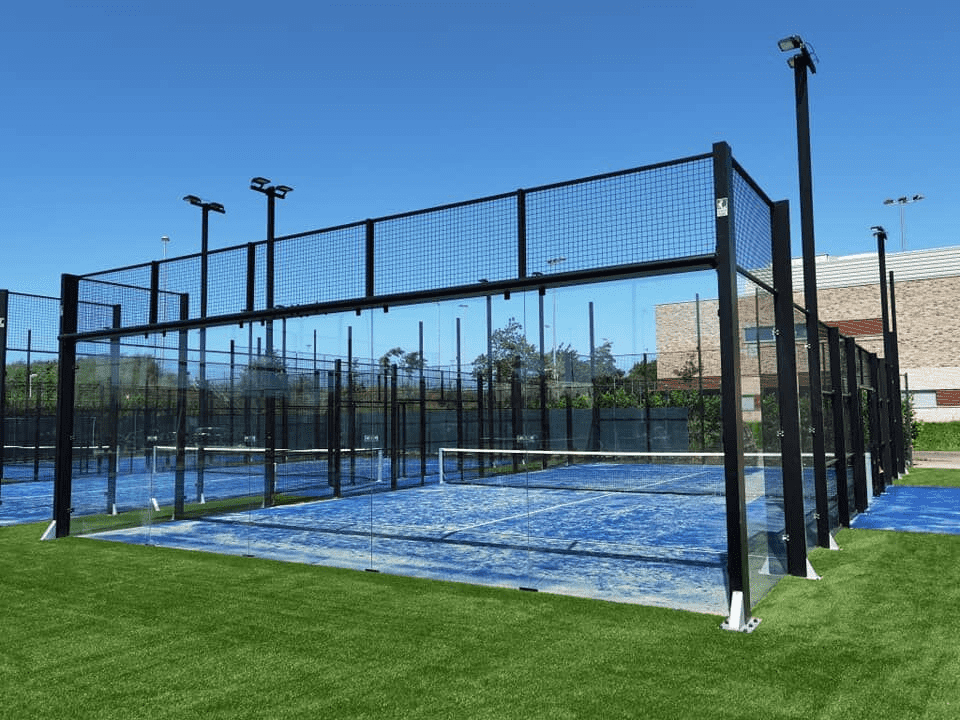 Wholesale Paddle Court Panoramic - Panoramic Type High Quality Customized 10×20/6x20m Padel Tennis Court, PC-001 – LVYIN detail pictures