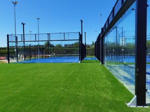 Best quality China Manufacture Design Hot Sale Padel Tennis Court Red-White Paddle Tennis Court
