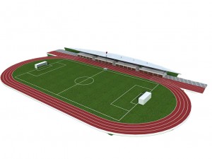 Durable Labsport Certificated 40/50/60mm Artificial Grass for Futsal Soccer Football, DS-5002 A+B