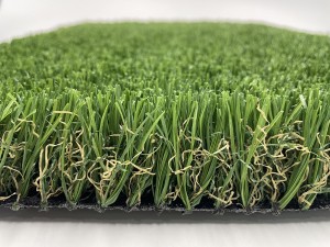 Customized Outdoor High Quality Landscape Decorative Plastic lawn Synthetic Turf, AMC