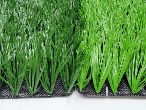 Flat & Stem Shaped Durable Synthetic Grass for Soccer Field，DS-5003