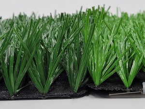 Flat & Stem Shaped Durable Synthetic Grass for Soccer Field，DS-5003
