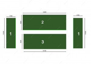 New!!! Design Certificated Professional Padel Turf with Customized Color