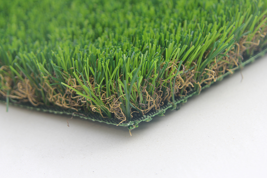Wholesale Dealers of Residential Artificial Turf Cost - Natural looking 4 tones Landscaping decoration artificial grass –  LVYIN