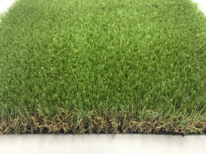 Hot Sale Flat Shaped Gardening Decorative 4 Tones Synthetic Grass Carpet, NQS-4 Tones