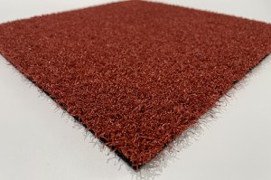 China OEM Artificial Grass Manufacturer - CE certificated High Quality RED Artificial Turf Grass for Professional Padel Tennis Court, PTR-003 –  LVYIN