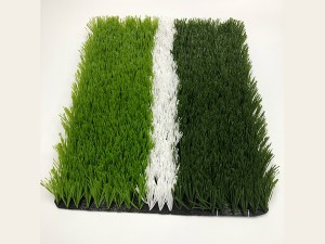China Manufacturer for China Sword Shaped Artificial Grass Synthetic Turf Fake Lawn Plastic Carpet All Year Green Flooring for Football Clubs
