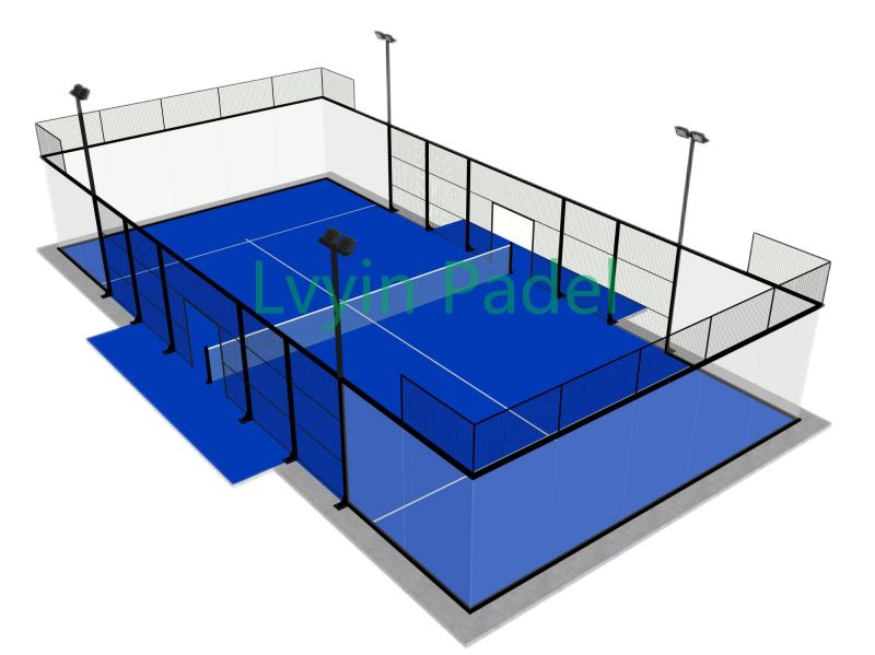 Lvyin Vente à chaud 10*20m tennis Padel court coût Accessoires Cancha De  Padel - Chine Cancha de Padel et Cancha Padel prix