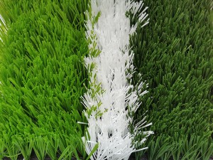 China Manufacturer for China Sword Shaped Artificial Grass Synthetic Turf Fake Lawn Plastic Carpet All Year Green Flooring for Football Clubs