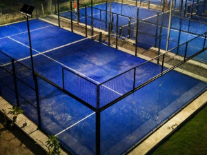 panoramic padel court