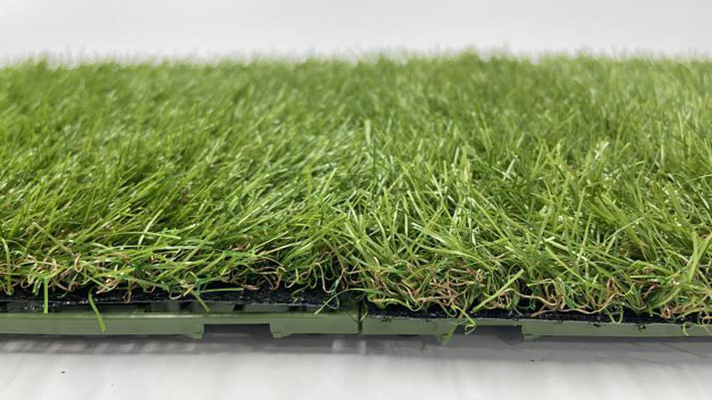High Quality for White Artificial Grass - Portable & Installed Easily Hot Selling Customized Artificial Grass Interlock Tile –  LVYIN