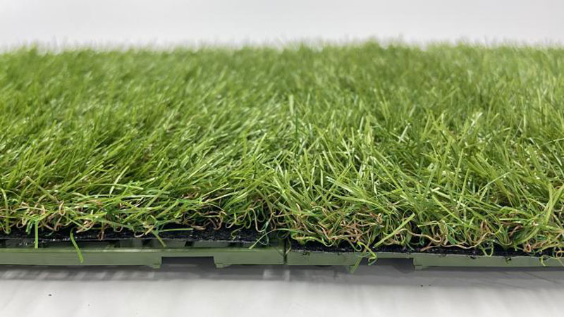 OEM Manufacturer Pet Friendly Artificial Grass - Portable & Installed Easily Hot Selling Customized Artificial Grass Interlock Tile –  LVYIN