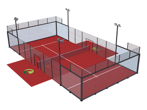 Factory Price Legendsports Padel Tennis Court 2022 New Design Indoor/ Outdoor Panoramic Paddle Tennis Court Most Popular Sport Factory Price Padel Court Cost