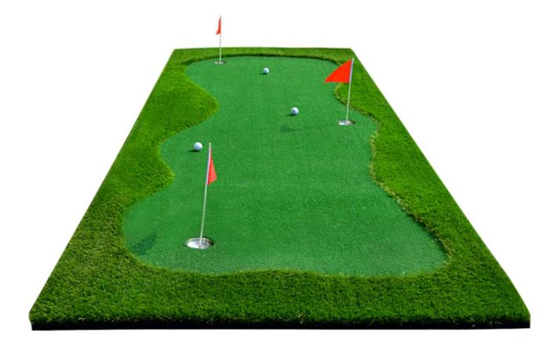 100% Original Factory Fake Golf Grass - Outdoor & Indoor Wholesale Custom Sizes Portable Putting Green, Mini Golf Training Mat –  LVYIN