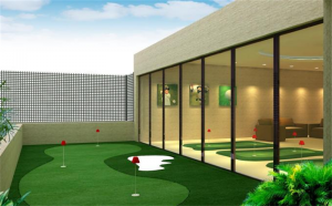 Outdoor & Indoor Wholesale Custom Sizes Portable Putting Green, Mini Golf Training Mat