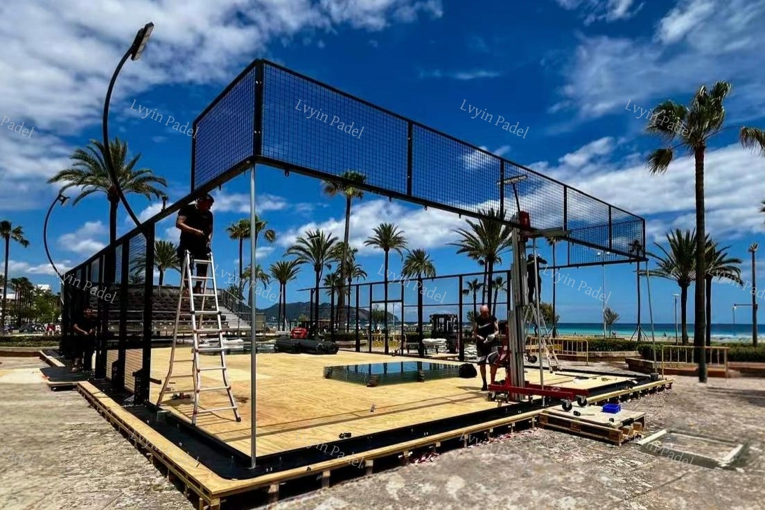 portable padel court