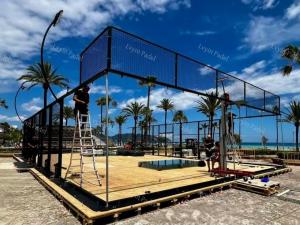 portable padel court